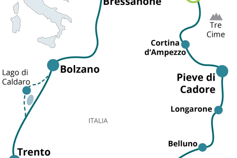 Hotel Road Bike Safari Dolomity Gran Tour